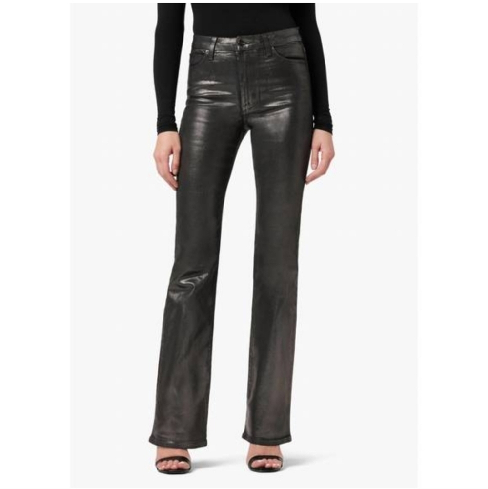 Joe's Jeans Flawless Hi Honey High‎ Rise Curvy Bootcut Jeans In Foil Gunmetal